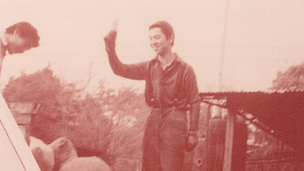 写真：昭和46年、大志を抱く16才の少年